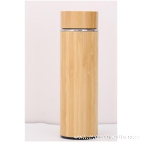 500mL Bamboo Lid Bamboo Vacuum Bottle
